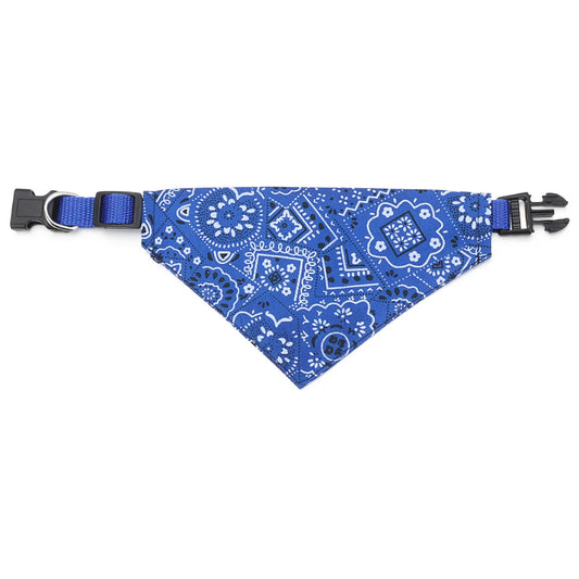 Bandana lavable triangulaire réglable en coton