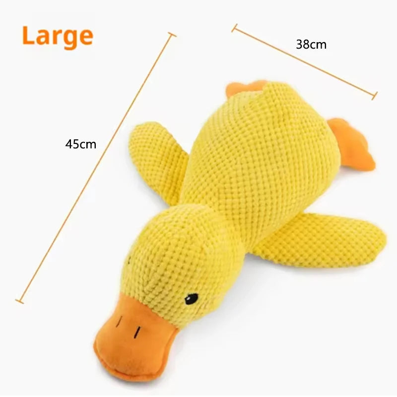 Peluche canard résistante et sonore