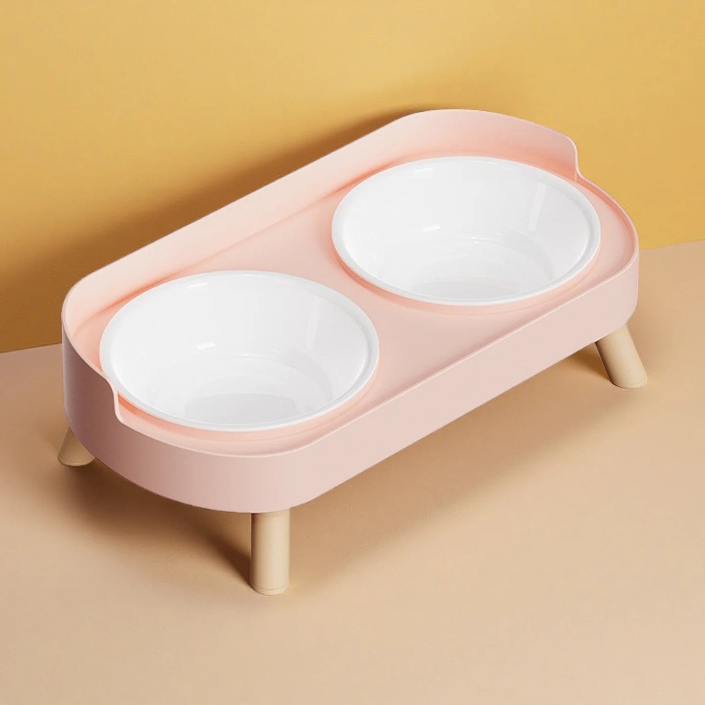 Mangeoire surélevée avec bols