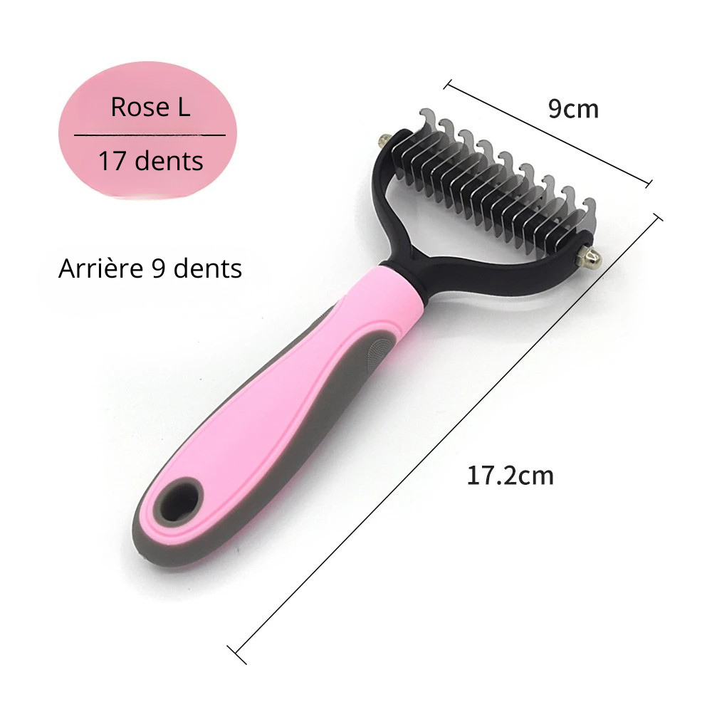 Brosse pour démêlage de pelage